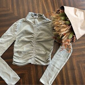 Stylish Green Women's Long Sleeve